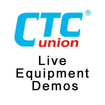 Demonstration stand of CTC equipment