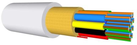 Многоволоконный распределительный оптический кабель для сетей FTTx и ЦОД