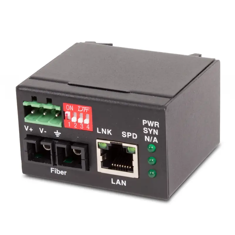 CS-1000C/E/E — convertidor de medios Gigabit Ethernet industrial 10/100/1000Base-T – 1000Base-X