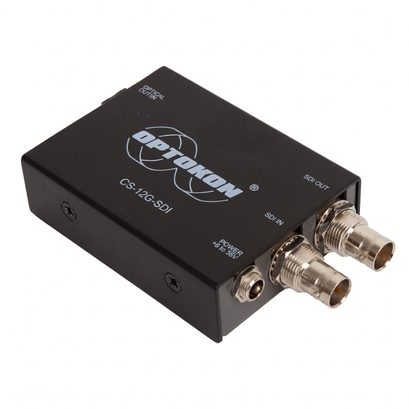 CS-12G-SDI — convertidor óptico SD/HD/3G/6G/12G-SDI, Ultra HD 4K hasta 2160p60, SFP